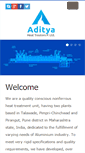 Mobile Screenshot of adityaheatreat.com